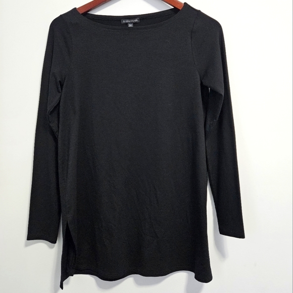 Eileen Fisher Relaxed Fit Long Sleeve - Size US XXS - NWT - Picture 1 of 8